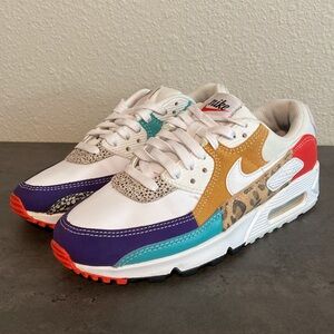 Nike Air Max 90 Animal Safari Women's Size 8 # DH5075-100